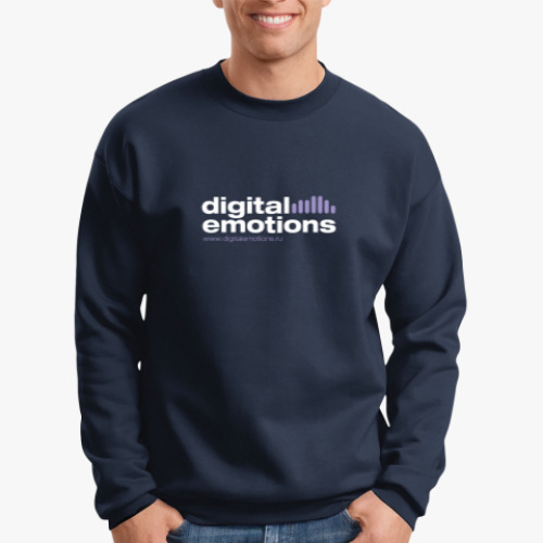 Свитшот с принтом Fonarev - Digital Emotions