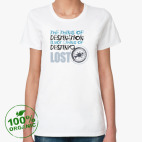 Женская футболка органик