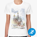 Женская спортивная футболка