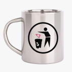 Кружка металлическая