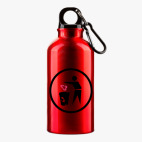 Металлическая бутылка 400 мл UV-DTF