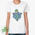 Женская футболка органик