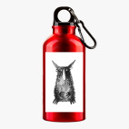 Металлическая бутылка 400 мл UV-DTF