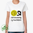 Женская футболка органик