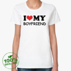 Женская футболка органик