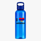 Прозрачная спортивная бутылка