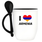 Кружка с ложкой