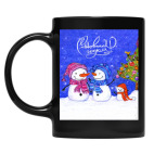 Кружка цветная UV-DTF