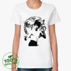 Женская футболка органик