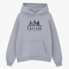 Толстовка худи оверсайз