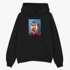 Толстовка худи оверсайз