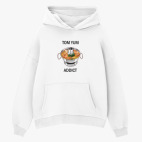 Толстовка худи оверсайз