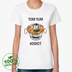 Женская футболка органик