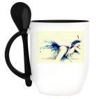 Кружка с ложкой