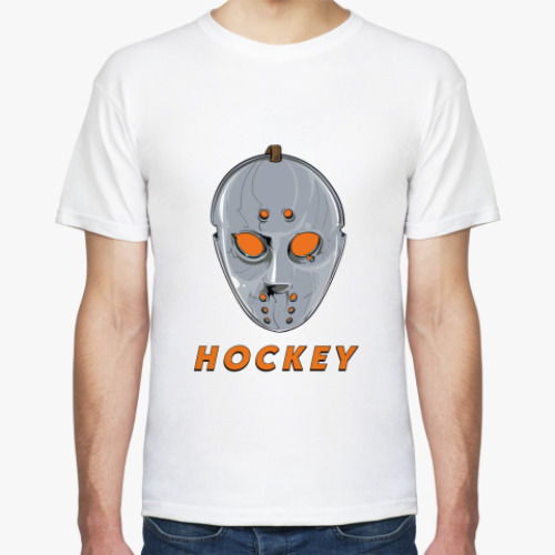 Футболка с принтом Хоккейная Маска