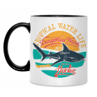 Кружка двухцветная