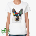 Женская футболка органик