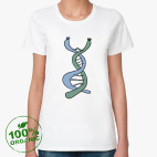 Женская футболка органик
