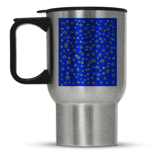 Кружка-термос с принтом Звездопад