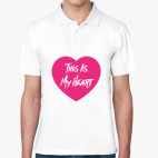 Мужская рубашка поло