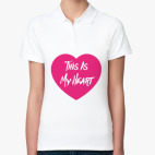 Женская рубашка поло