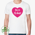 Мужская футболка органик