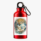 Металлическая бутылка 400 мл UV-DTF