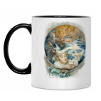 Кружка двухцветная