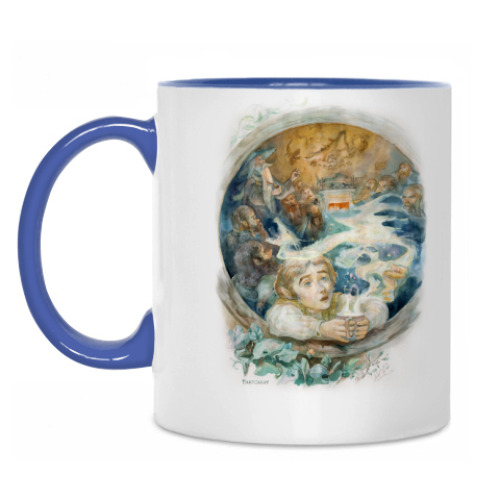 Кружка с принтом Хоббит Бильбо