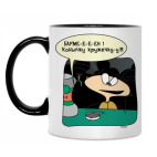 Кружка двухцветная