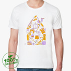 Мужская футболка органик