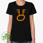 Женская футболка органик