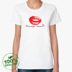 Женская футболка органик