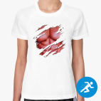 Женская спортивная футболка