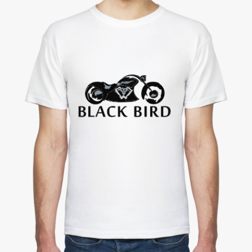 Футболка с принтом Black Bird