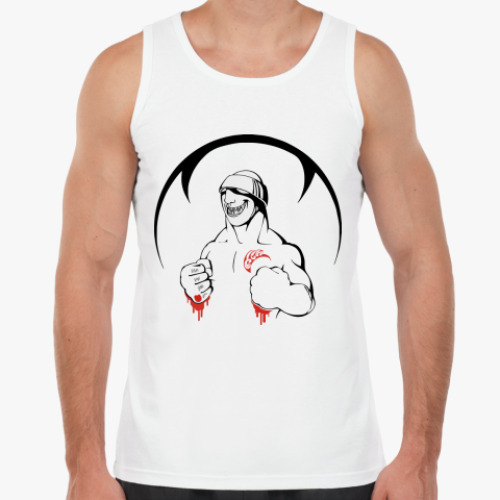 Майка с принтом Боец