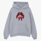 Толстовка худи оверсайз