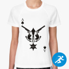 Женская спортивная футболка