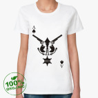 Женская футболка органик