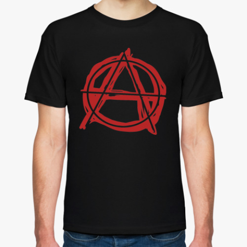 Футболка с принтом Анархия