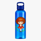 Прозрачная спортивная бутылка