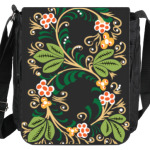 Узор. Листья и ягоды.