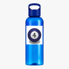 Прозрачная спортивная бутылка