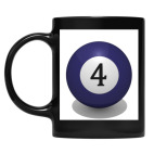 Кружка цветная UV-DTF