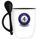 Кружка с ложкой