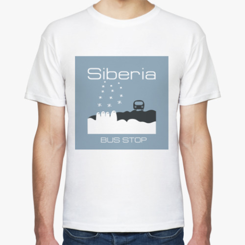 Футболка с принтом Siberia Bus-Stop T-Shirt