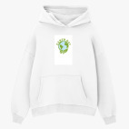 Толстовка худи оверсайз