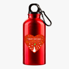 Металлическая бутылка 400 мл UV-DTF