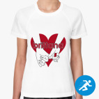 Женская спортивная футболка