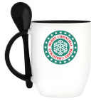 Кружка с ложкой